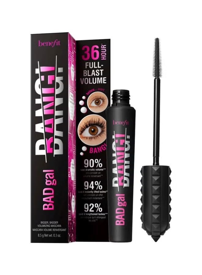 benefit Bad Gal Bang Volumizing Mascara Intense Pitch Black 0.3oz Black - Image 2