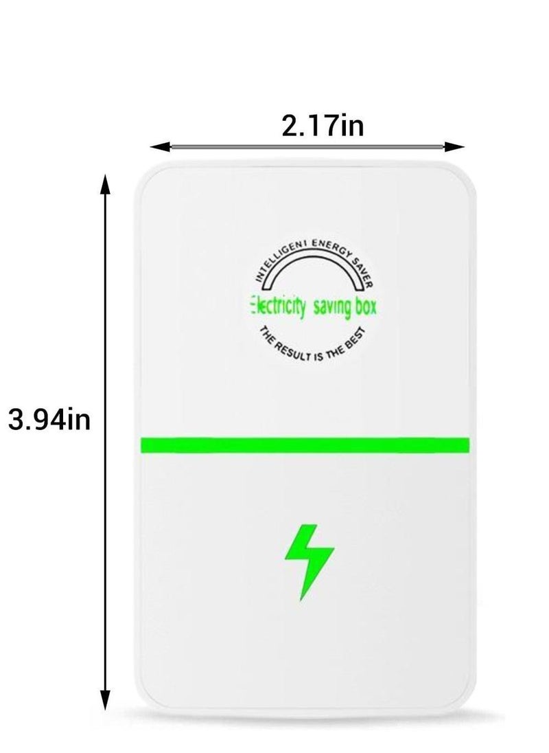 Generic - Power Saver, Smart Power Saving Device Balance The Current Source Stabilizes The Voltage Electricity Energy Save Box for Household or Office Appliances2pcs - Image 1