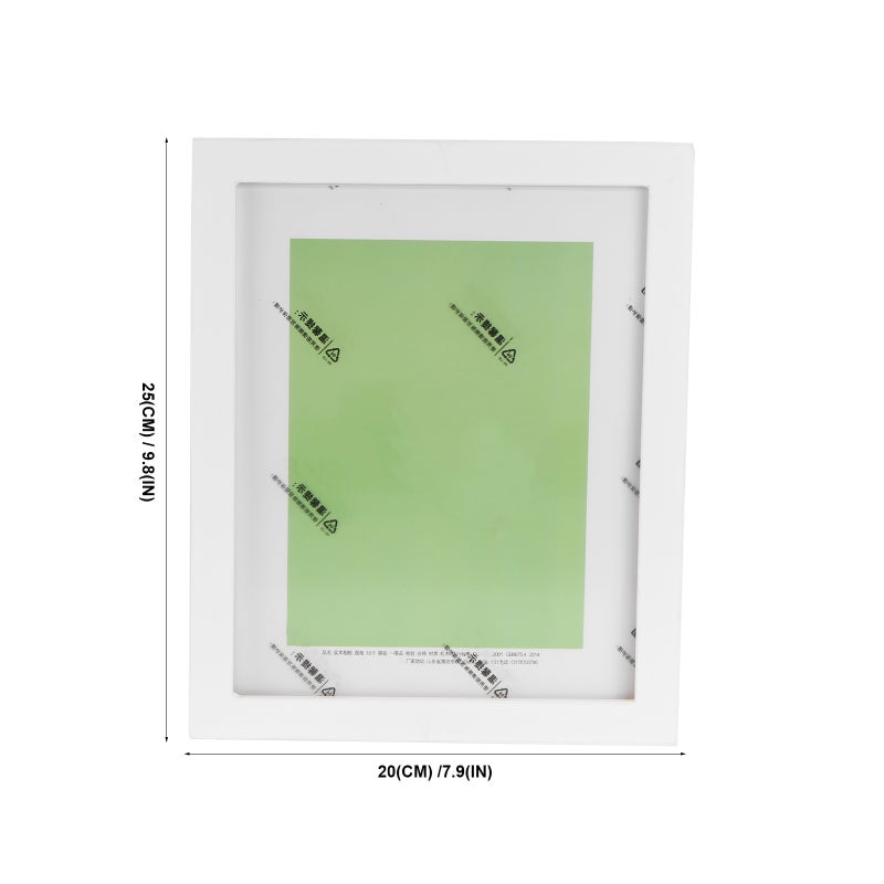 Photo Frame Table Display and Wall Mounting Hanger Photo Frame Picture Frame 8 Inch 20 X 25cm (Ramdow Paper Pads White) - Image 2