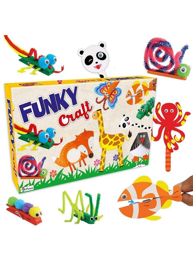 Nabhya Do it Yourself Art & Craft Set - Funky Craft for Kids 5 Years and above - Image 1