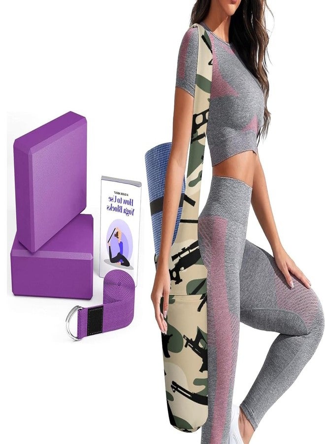 Serveuttam Yoga Blocks (2 PC)-High-Density EVA Block to Support and Improve Strength Aid Balance and Flexibility-Lightweight Odor Resistant and Moisture (Yoga blocks with Yoga Bag) - Image 1