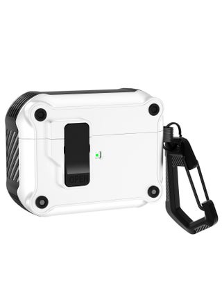 Airpods4 Earphone Case For Apple Airpodspro Protective Case Airpods3 Automatic Elastic Cover Protective Case-Color:White + Booster + Carabiner-Model:Apple Airpods 3 - pzsku/Z79821F68257CD667C858Z/45/1744018193/b45a4b62-455b-46b9-807e-9cb58686a46b