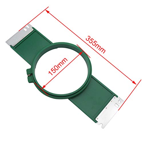 CKPSMS Brand 1 PCS KP355085G15 Embroidery Hoop1frame 1ring 15cm 59355mm Wide 14 Compatible withReplacement for Tajima Brand Toyota Brand Commercial Embroidery Machines KP355085G15 - Image 3