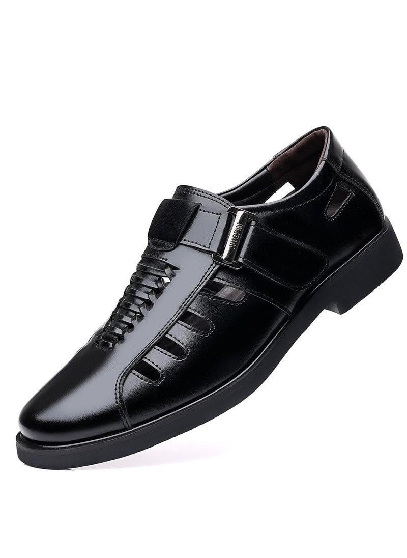 KUYING - New Men's Business Leather Shoes - Image 1