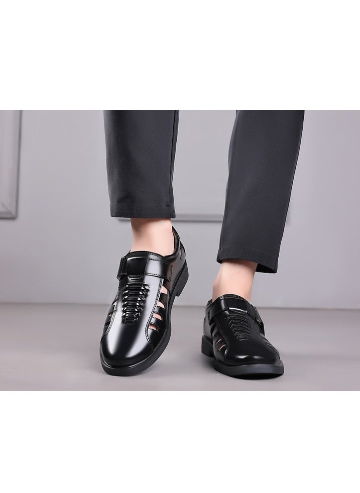 KUYING - New Men's Business Leather Shoes - Image 1