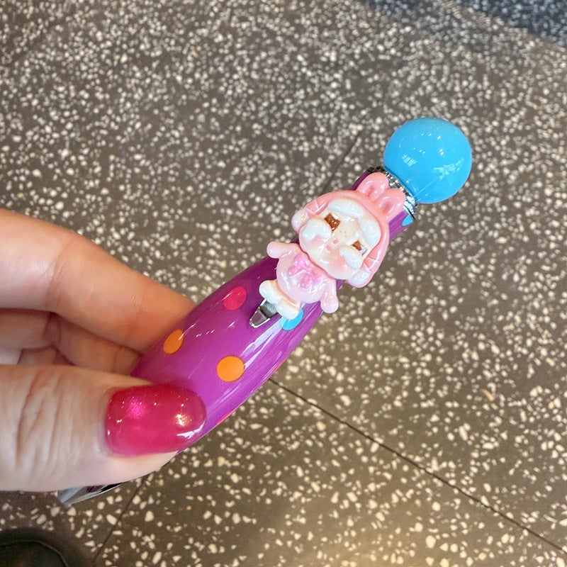 Cute Cartoon Kids Retractable Ballpoint Pen - Image 4