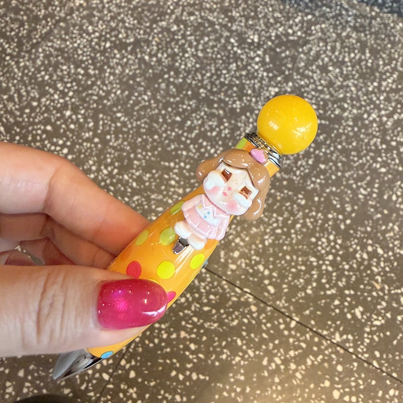 Cute Cartoon Kids Retractable Ballpoint Pen - Image 5