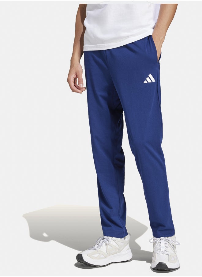 Adidas Essentials Small Logo Single Jersey Joggers  - Image 1