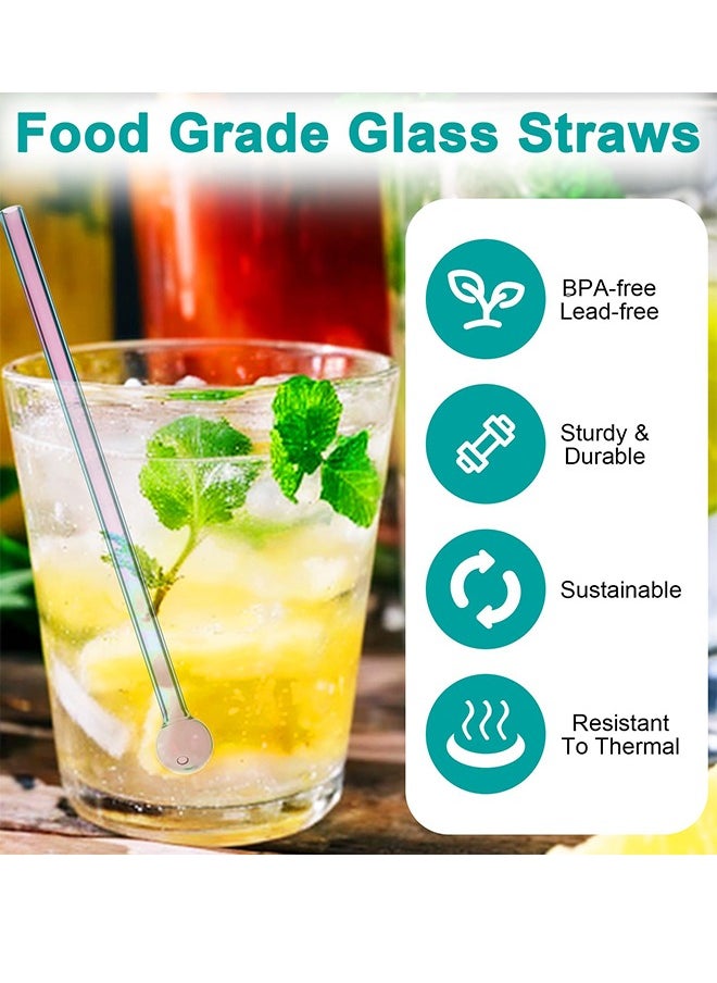 Generic Reusable Pink Straws Set with Straw Cleaning Brush for Daily Use  - Image 2