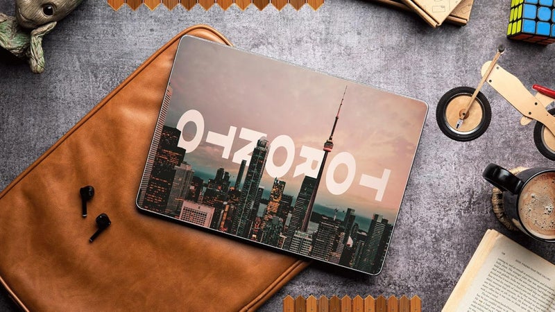 WRAP CRAFT Decal Skin Sticker Compatible with MacBook Air 13-inch, M2 Chip, 2022 Model Skin Designer MacBook Skin, Anti-Scratch no-Residue Vinyl Skin Sticker Wrap; MacAir(13,M2,2022)-DP-025 - Image 2