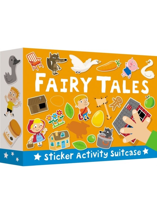 Sticker Activity Suitcase Fairy tales 1 - Hardback