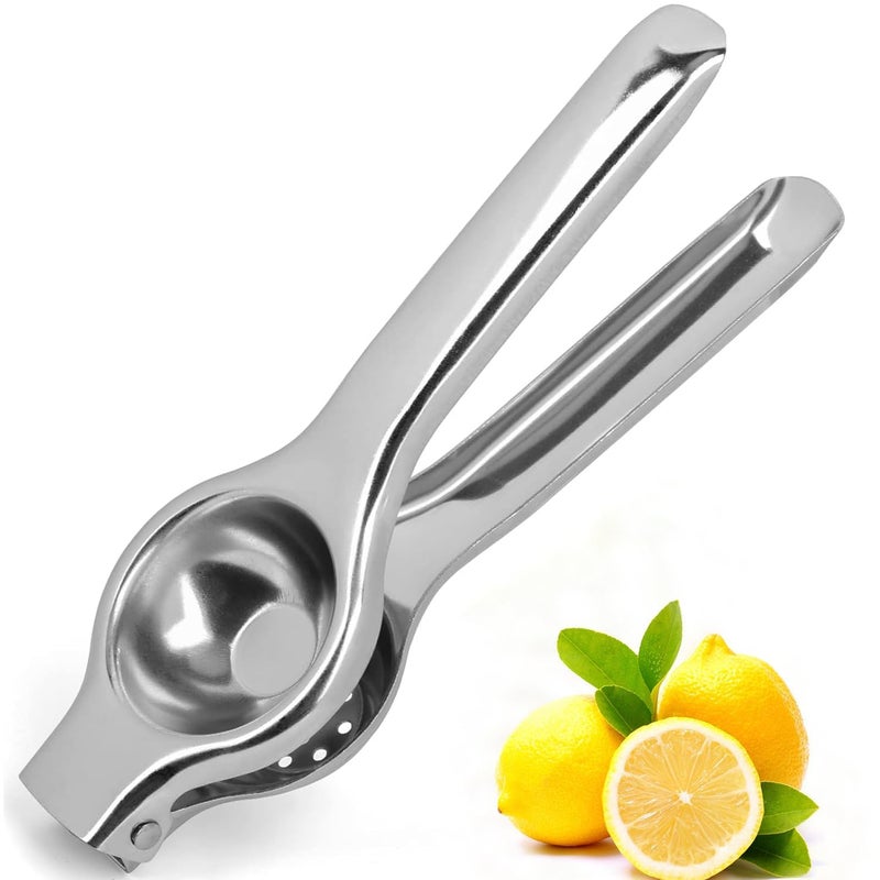 Simplyhut Lemon SqueezerHeavy Duty Stainless Steel Handheld Nimbu Presser Lemon Shikanji Juice Extractor Rustproof Lime Squeezer Citrus Press Juicer Crusher With Attached Bottle Opener for Kitchen - Image 1