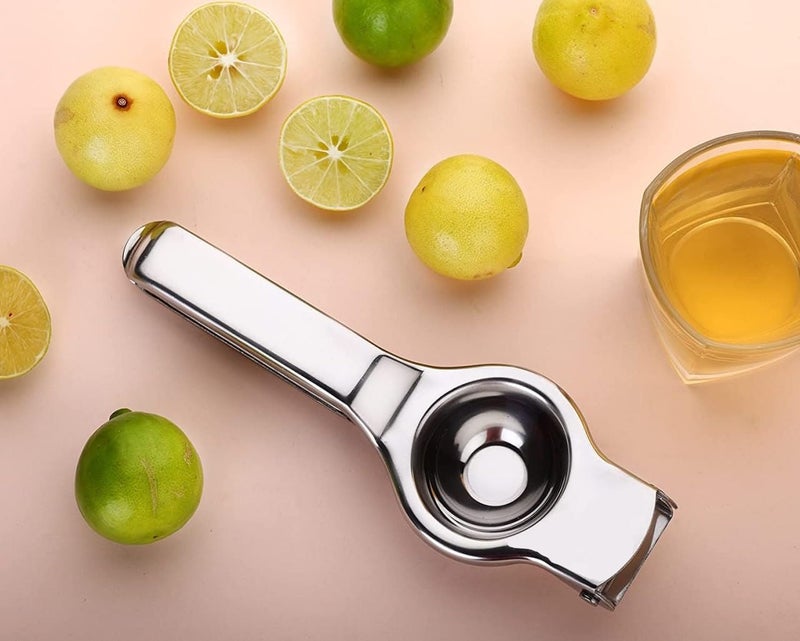 Simplyhut Lemon SqueezerHeavy Duty Stainless Steel Handheld Nimbu Presser Lemon Shikanji Juice Extractor Rustproof Lime Squeezer Citrus Press Juicer Crusher With Attached Bottle Opener for Kitchen - Image 5