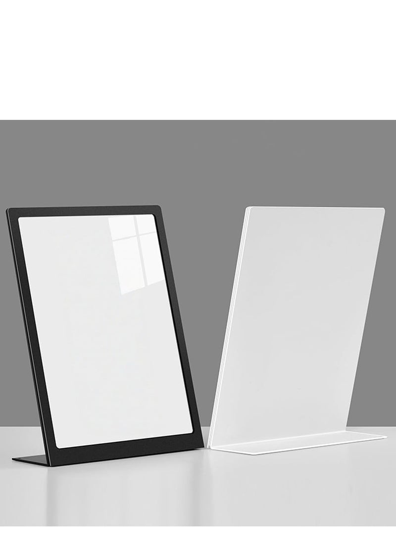 Eckek حامل لافتات من الصلب الكربوني ECKEK، عرض قوائم مزدوجة الجوانب، حامل لافتات على الطاولة - Image 2