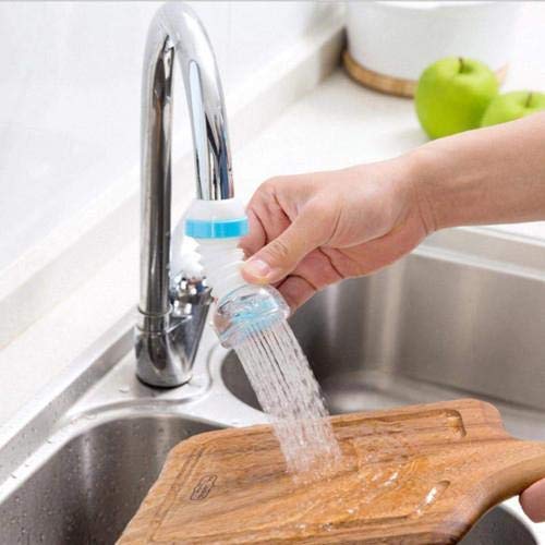 Yedanshi International AntiSplash Expandable Head Nozzle Bathroom Tap Adjustable Splash Sprinkler Head Sprinkler Water Saving Device Faucet Regulator Multi Color  - Image 5