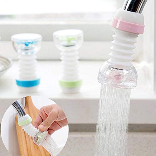 Yedanshi International AntiSplash Expandable Head Nozzle Bathroom Tap Adjustable Splash Sprinkler Head Sprinkler Water Saving Device Faucet Regulator Multi Color  - Image 2