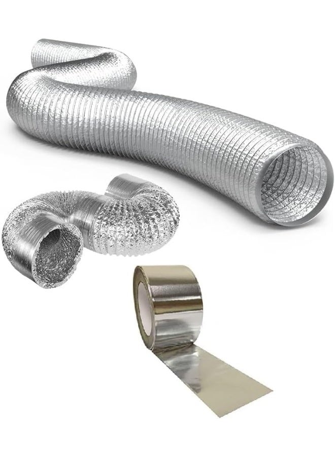 Flexible hose for hobby, heater and air conditioner (1 meter 4 inches + adhesive reel) - Image 2