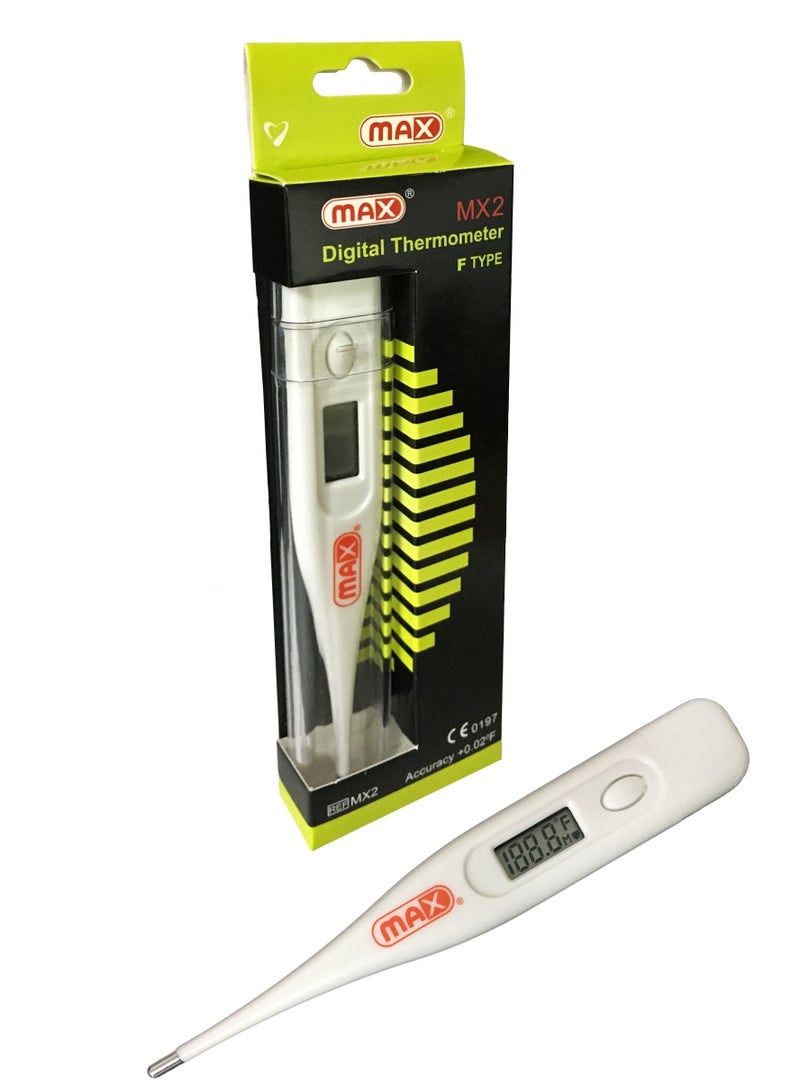 Max ترمومتر رقمي ماكس MX2 نوع F - Image 1