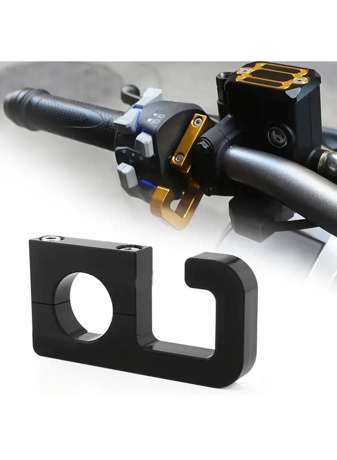 Red Motorcycle Handlebar Hook Aluminum Alloy Bike Bag Rack for Scooters E Bikes - Image 3