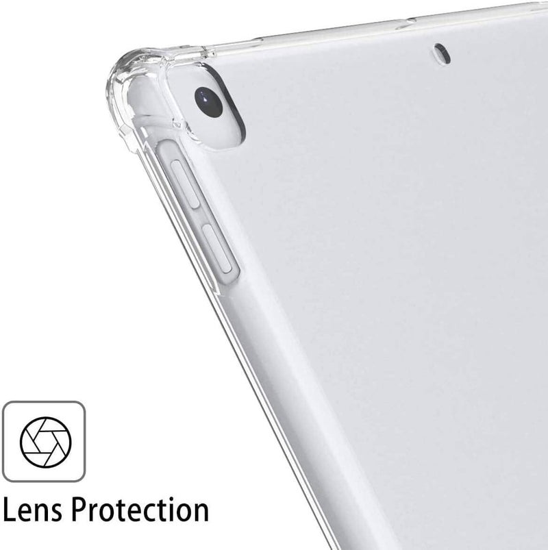 Slim Silicone Tablet Case With Corner Protection Tpu Shockproof Clear Slim Flexible Cover Compatible With Ipad 10.2 2019 / Ipad Air 2019 - Image 3
