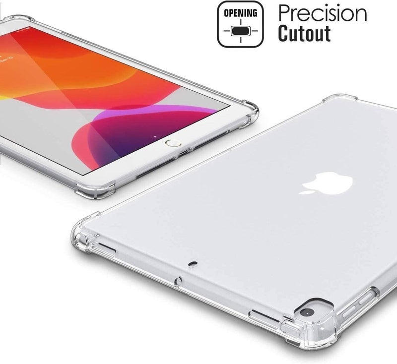 Slim Silicone Tablet Case With Corner Protection Tpu Shockproof Clear Slim Flexible Cover Compatible With Ipad 10.2 2019 / Ipad Air 2019 - Image 2