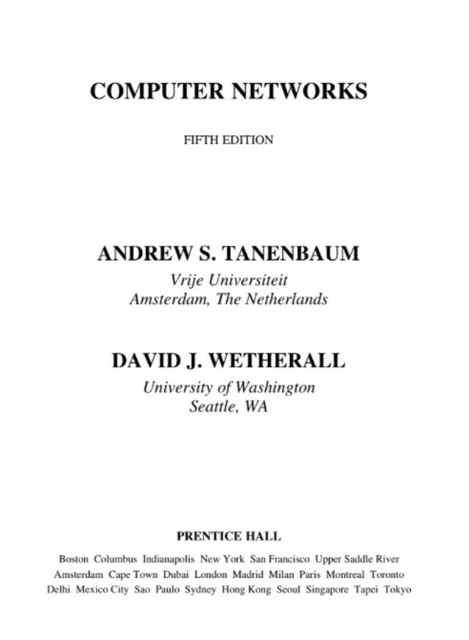 Computer Networks, Fifth Edition, by Andrew S. Tannenbaum and David J. is a comprehensive textbook that provides an in-depth look at how networks work. - Image 2