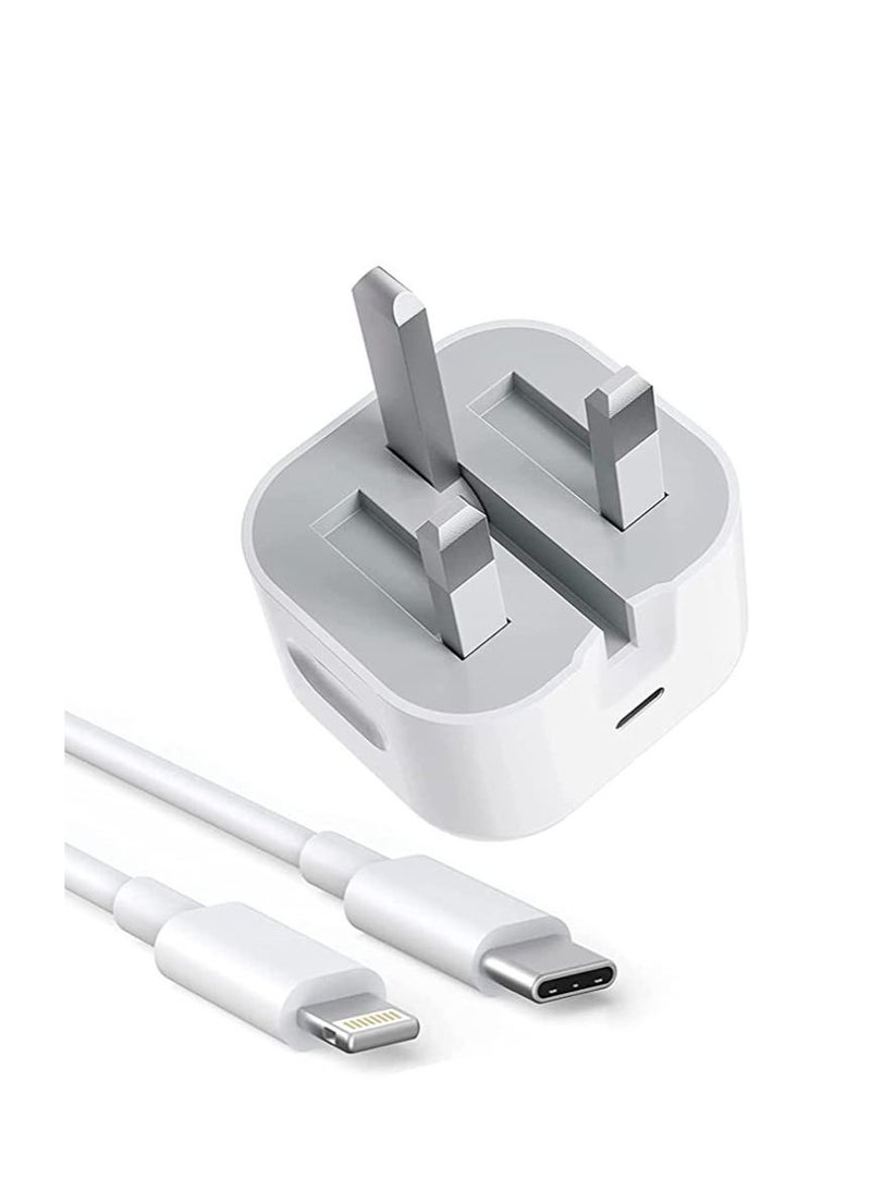 USB-C Power Adapter With Cable for iPhone 14 Pro - Image 3