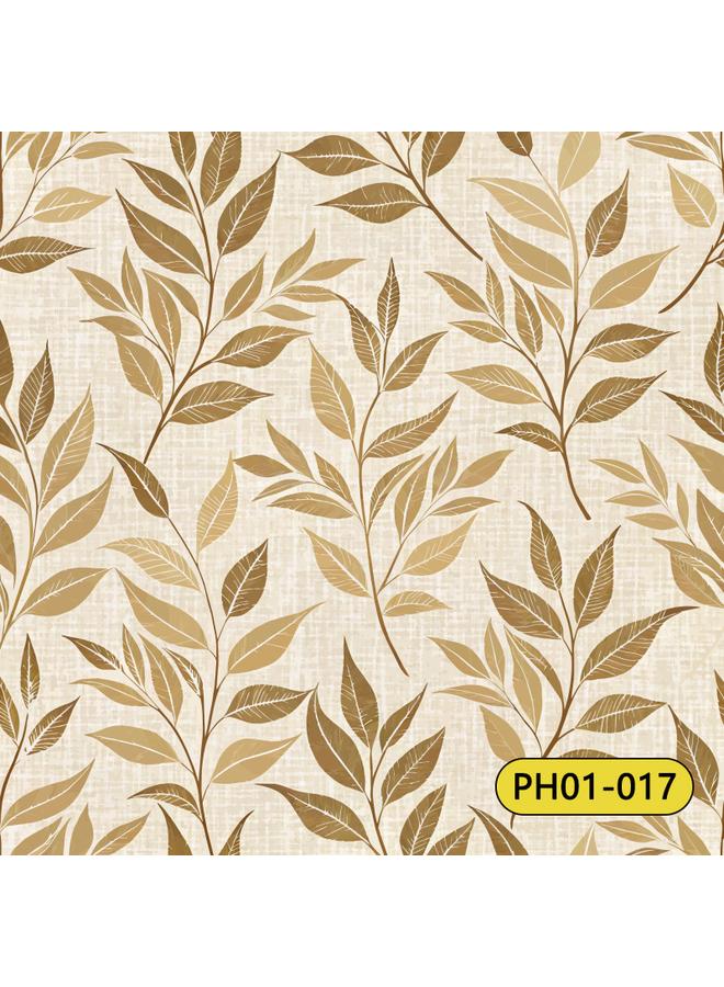 Bluejw Wallpaper Wall Stickers Plant Flower TV Background Wall Decoration High Sense Wallpaper Self-adhesive Flower Wallpaper - Image 1