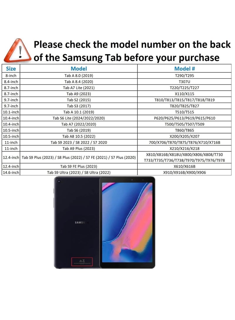 DUSALA 360 Degree Rotating Stand Auto Sleep Wake Folio Leather Smart Cover for Samsung Galaxy Tab S7 FE 12.4 -Inch - Image 2