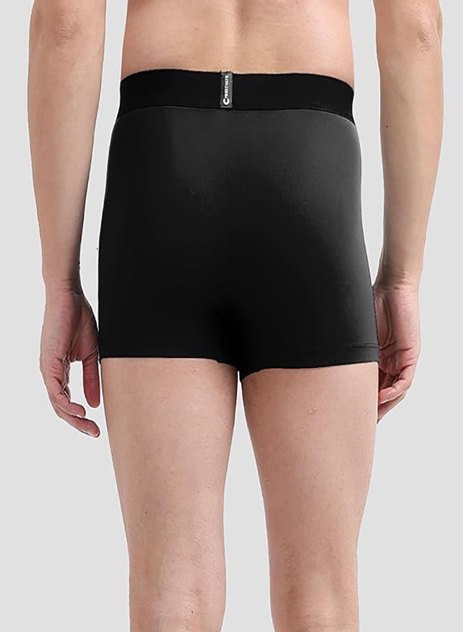Freecultr FREECULTR Men's Underwear Anti Bacterial Micromodal Airsoft Trunk - Non Itch No Chaffing Sweat Proof -Pack 3  - Image 3