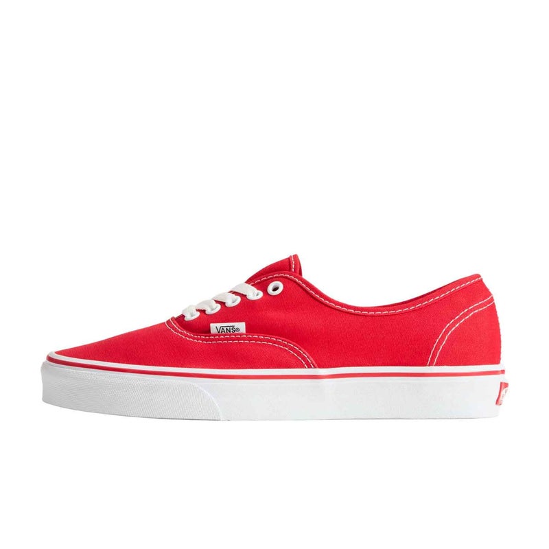 Vans U Authentic Sneakers, Red, 6 US Women/4.5 US Men - Image 5