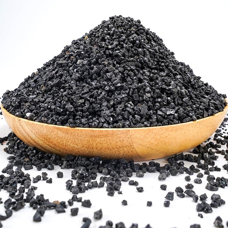 6lb Succulents and Cactus Black Sand, Décor & Additive Tiny Stones, DIY Rocks Gravel, Decorative Pebbles for Bonsai, Fairy Gardening, Terrarium, Vases Fillers, Top Dressing - Image 1