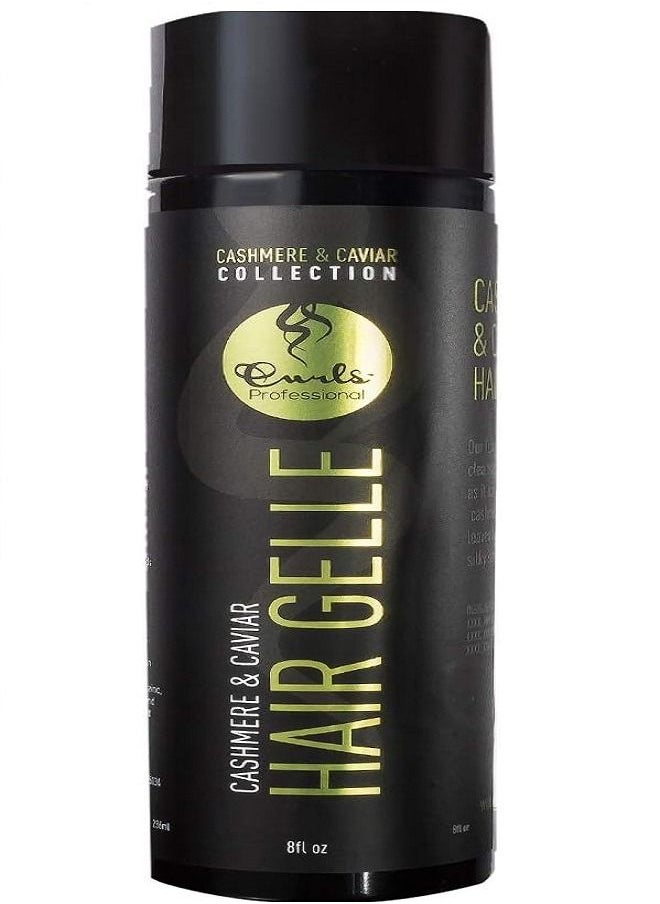 Curls Curls Cashmere Caviar Hair Gelle No Hold Hair Gel 8oz  - Image 1