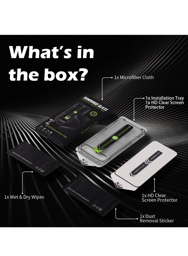 Toby HD Tempered Glass Screen Protector for iPhone 14 2 Pack - Image 4