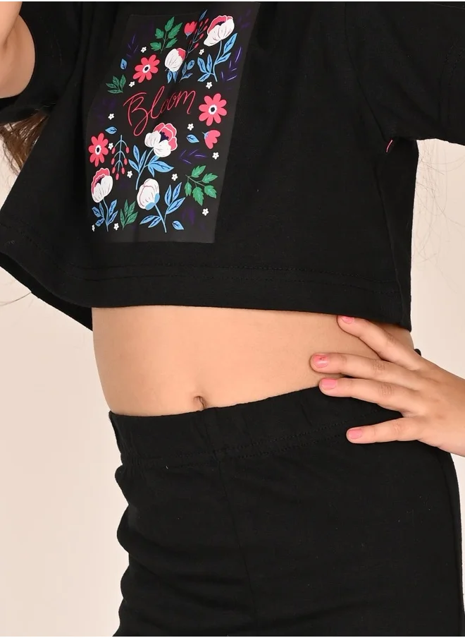 LILPICKS Black Girls Wear Clothing set