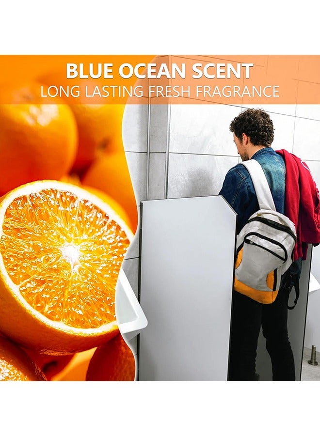 Generic 10 Packs Urinal Screens Deodorizer, Urinal Cake Anti-SplashOdor Freshener – Ideal for Hotels，Schools, Bathrooms, Restrooms, Office.(Orange) ﻿  - Image 4