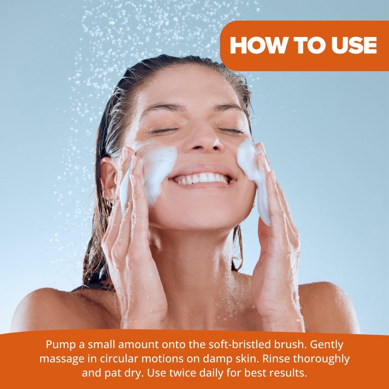 Cherisher "APSARA" Vitamin C Face Wash with 18+ Herbs & Aloe Vera for Glowing Skin | Tan Removal, Pigmentation, Oil Control & Hydration | Unisex Herbal Cleanser for All Skin Types| For Men & Women - Image 4