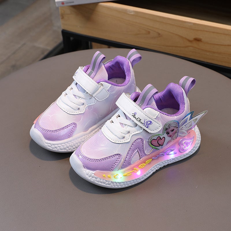 Mesh Sneakers Lightweight Flexible Sole Walking Shoes For Kids Indoor And Outdoor Activities - Image 4