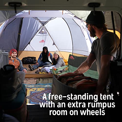 Kelty Caboose 4P Tent and Vehicle Awning Shelter, Universal Attachment for Vans, Trucks, SUVs, Standing Height Door, Massive Vestibule, Fully Freestanding, Designed in Sunny Colorado (2023) - Image 4