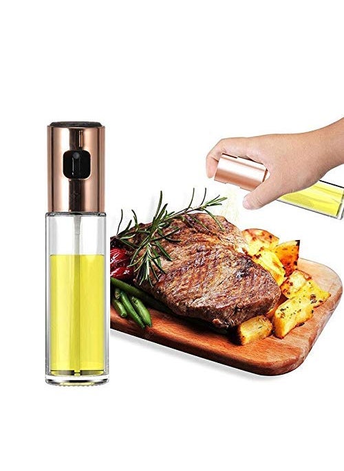 Kmart KHODIYAR Kitchen Cooking Spray Oil Bottle Glass Pot Home BBQ Baking Vinegar Spray Tank Oil Vinegar Dispenser Tool Accessories  - Image 2