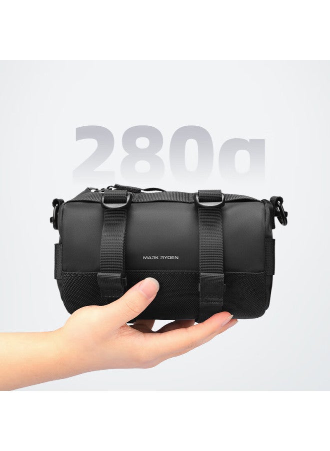Mark Ryden Shoulder Bag Crossbody Bag Sports Cylinder Small Bag For Men And Women, Outdoor Cycling Mini Backpack With Detachable Shoulder Strap - Image 3