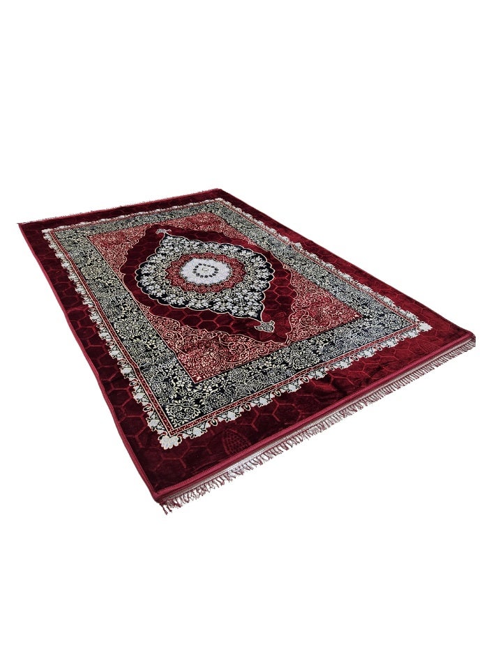 SMART HOME Ground Seating Mat With A 3D Pattern For trips, Camping, Hiking, And Land, Heritage Rug, Size 200X300 CM - Image 3