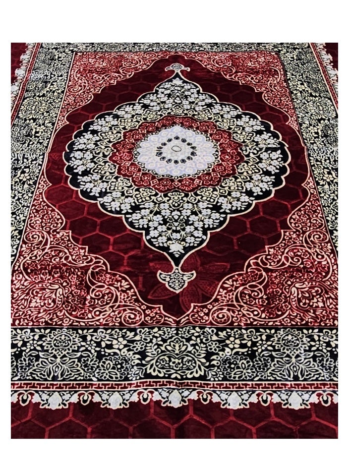 Ground Seating Mat With A 3D Pattern For trips, Camping, Hiking, And Land, Heritage Rug, Size 200X300 CM