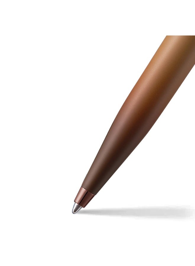 SHEAFFER شيفر VFM 9428 إصدار القهوة بني مات قلم حبر كروي مع تشطيبات PVD براون ريجال | قلم كروي فاخر - Image 3