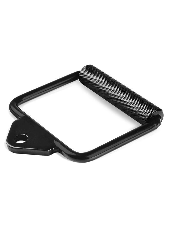 Yes4All Black D Row Handle Cable Attachment for Weight Workout, Cable Machine Accessories for Home Gym - Image 1
