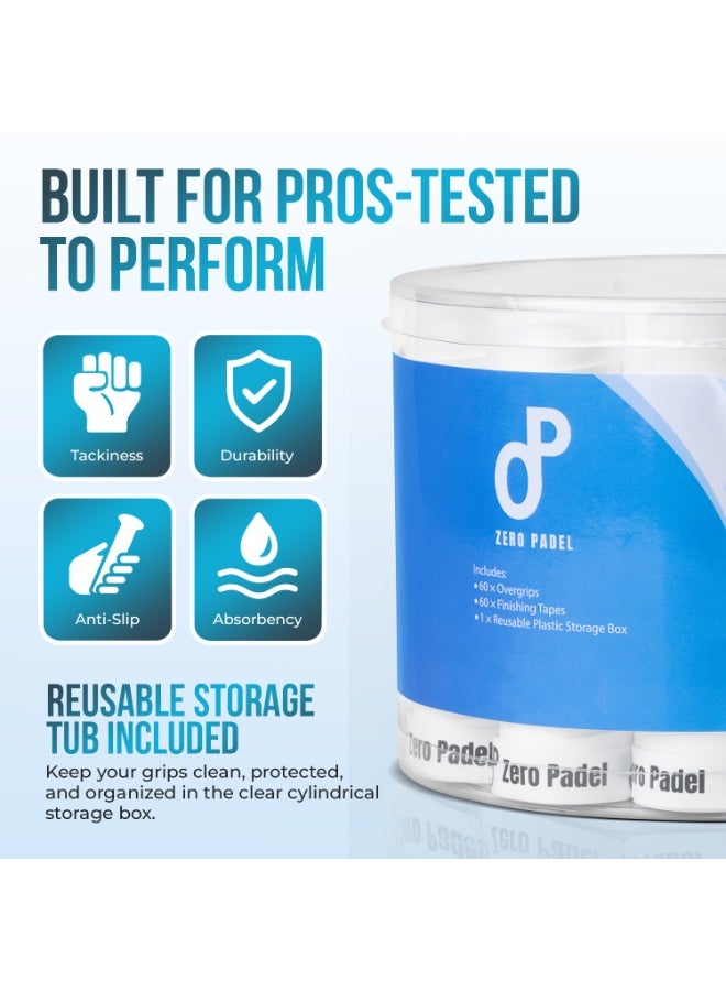 Zero Padel ProGrip (60-Pack Overgrips) - Image 5