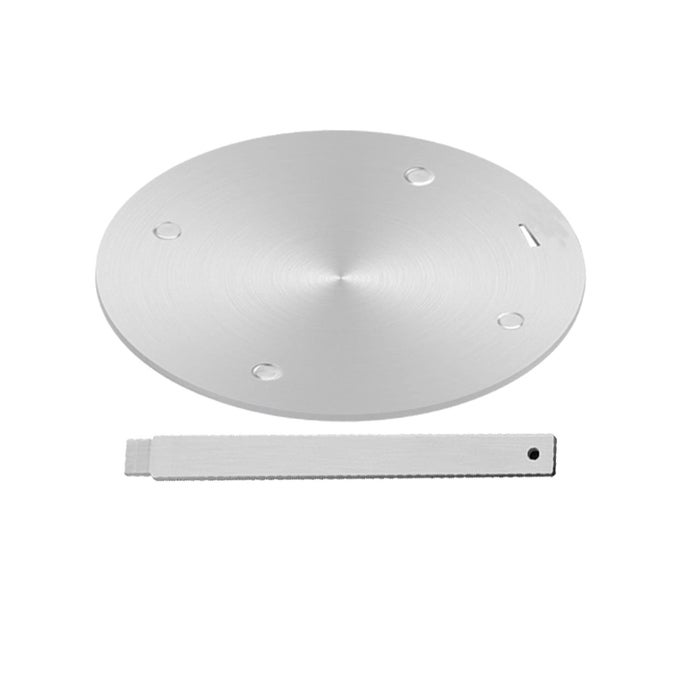 HEAT DIFFUSER PLATE FOR GAS STOVE INDCUTION PLATE FOR GLASS COOKTOP INDUCTION ADAPTER PLATE REMOVABLE HANDLE STOVE TOP HEAT CONDUCTION CONVERTER DISK 945INCH