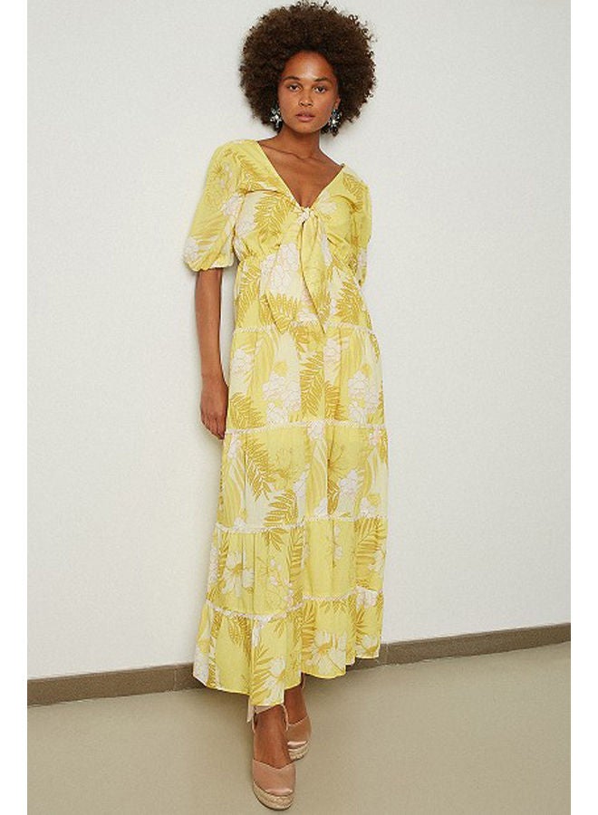 BSB Floral dress with ruffles - Image 1