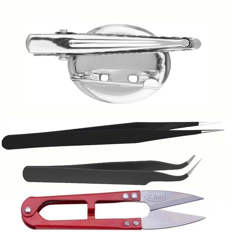 DIY Crafts Diy Crafts 10767 9633 Precision Antistatic Stainless Steel Tweezers Swiss Antimagnetic Tweezers Set Multicolor 