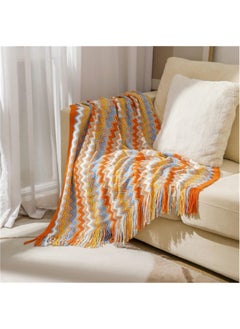 Boho Throw Blanket, Home Decor Stripe Woven Blanket with Tassels, for Chair Bed Couch Decorative, Knit Throw Blankets 127x180cm - pzsku/Z7984347C5BC7E8FA400FZ/45/_/1713414825/b89e5b06-6fbc-44ae-9066-ed69b8d89198